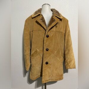 Vintage Stetson Corduroy Coat Size 40R